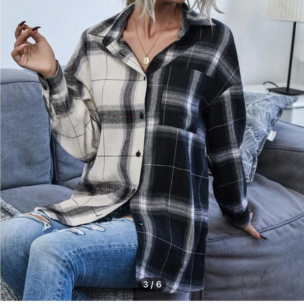 Two tone flannel